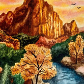 Zion National Park Mini Jigsaw Puzzle - Starbase 505